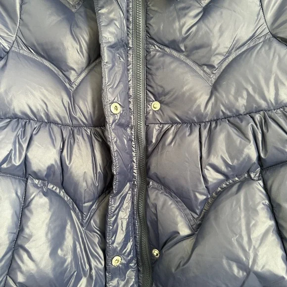 Toddler Girls Balabala Puffy Blue Coat size US 5/6 - Picture 3 of 6